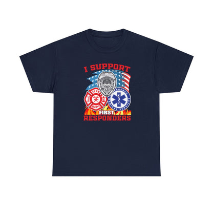 Camiseta unisex para adultos First Responders (primeros auxilios)