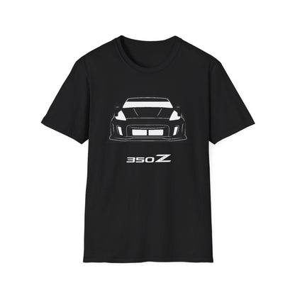 350Z Delantera y trasera (camiseta de mujer) También disponible en blanco Z a pedido para camisetas más oscuras