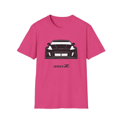 350Z Delantera y trasera (camiseta de mujer) También disponible en blanco Z a pedido para camisetas más oscuras