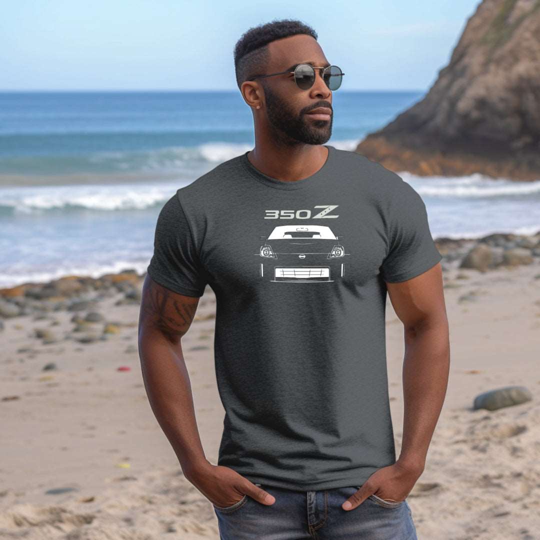 350Z Silhouette Front (Adult Unsex T-Shirt)