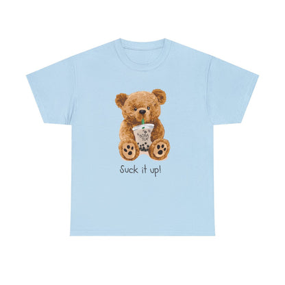 A Bear & His Boba (Unisex Adult T-Shirt) - Shirt Source LLC