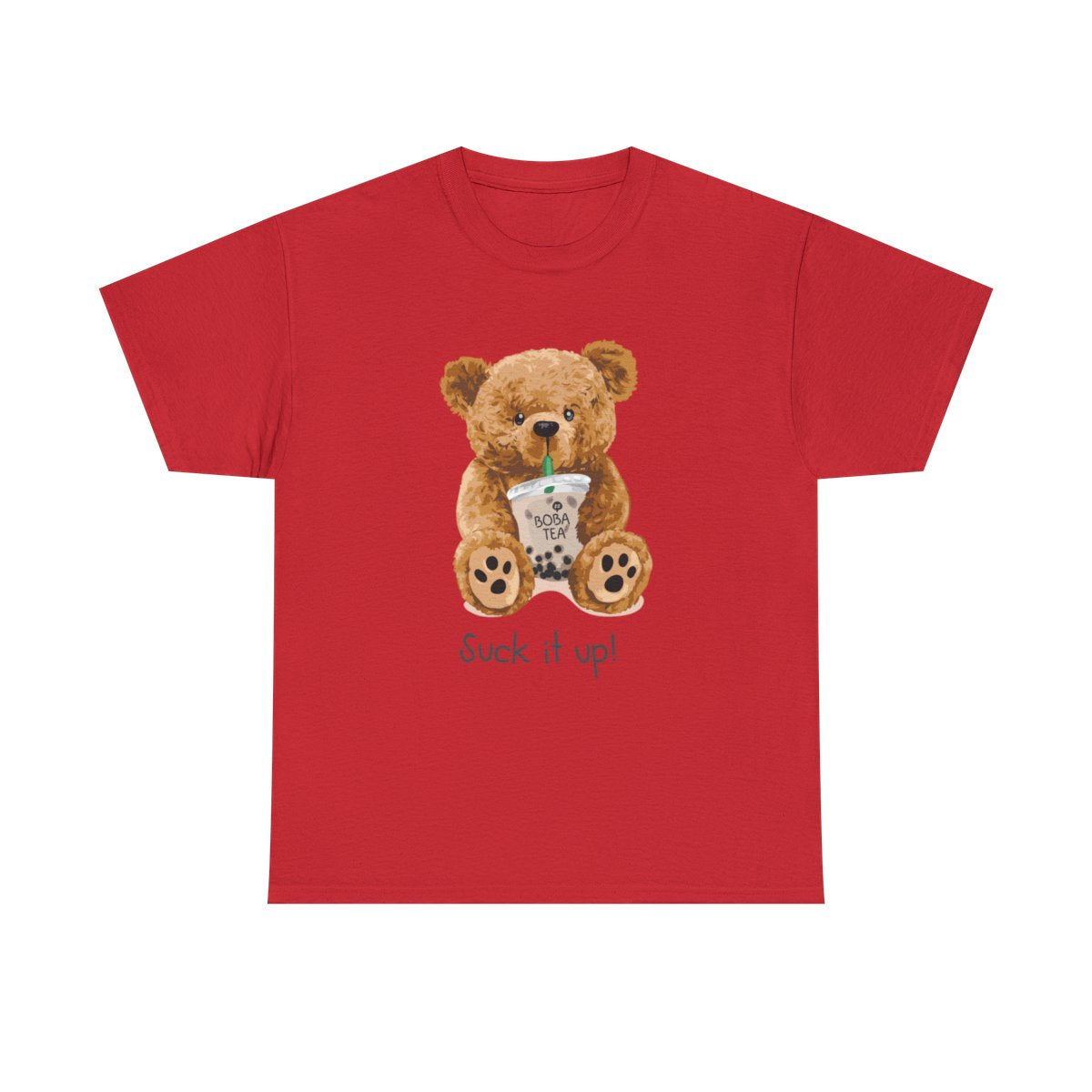 A Bear & His Boba (Unisex Adult T-Shirt) - Shirt Source LLC