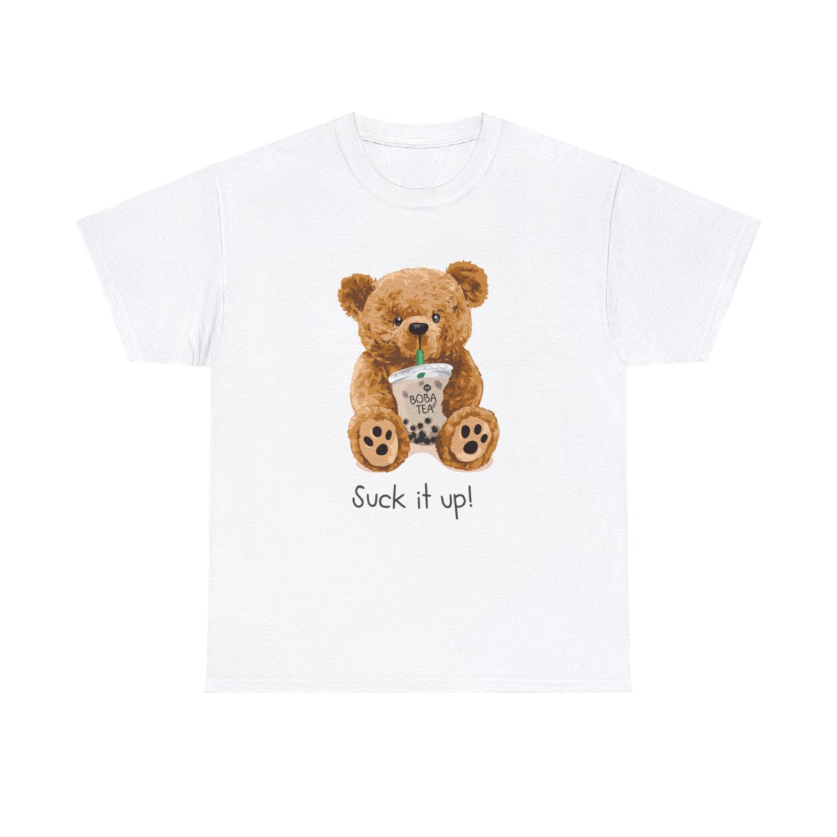 A Bear & His Boba (Unisex Adult T-Shirt) - Shirt Source LLC