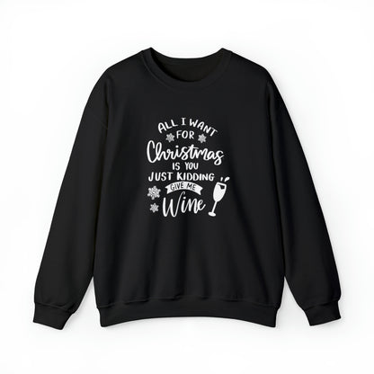 Tout ce que je veux pour Noël - Sweat-shirt unisexe pour adultes