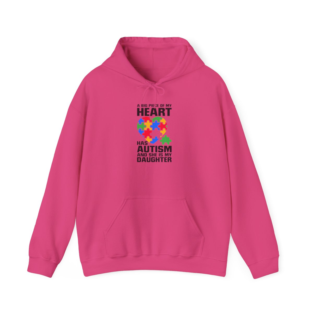 Un gran pedazo de mi corazón (sudadera unisex para adultos)