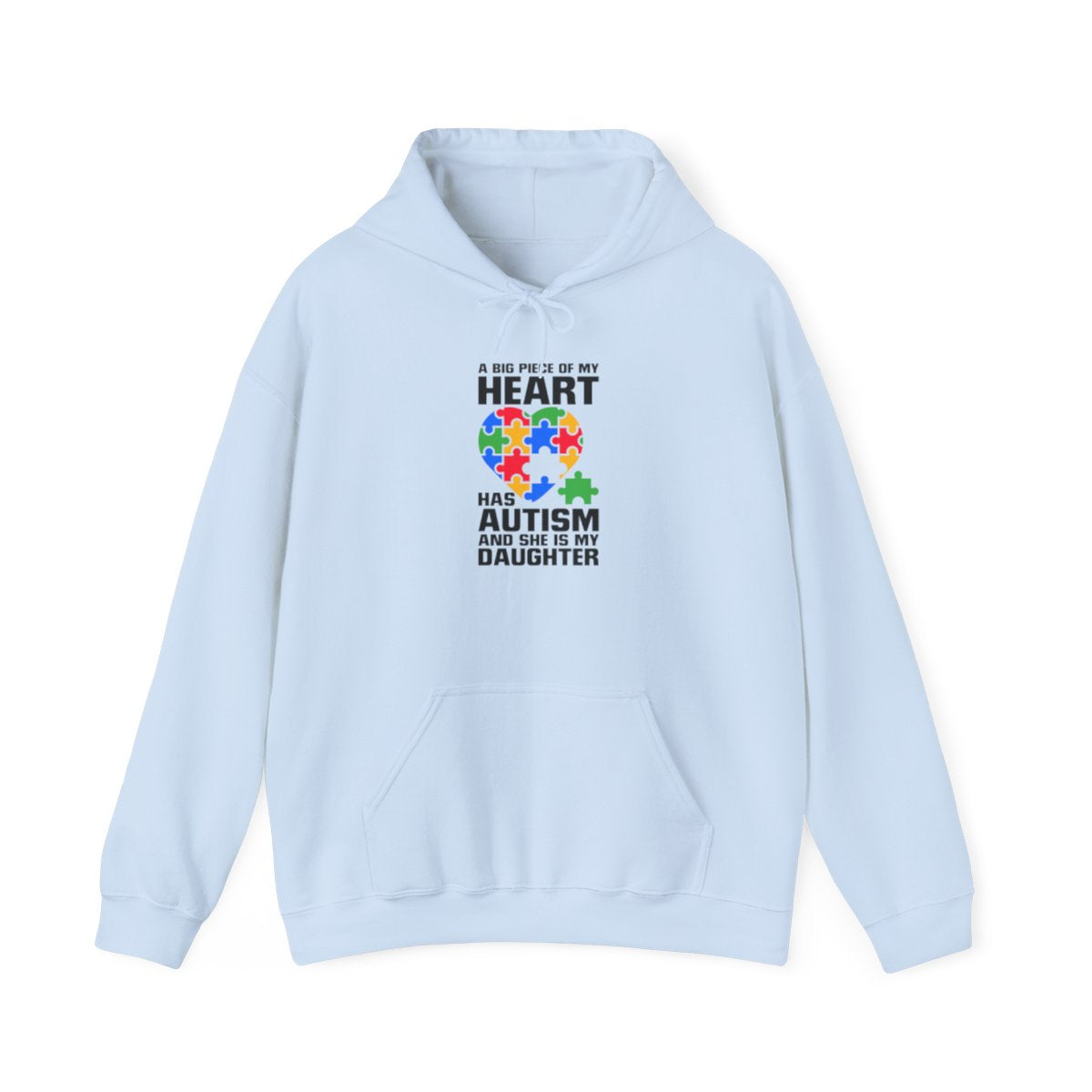 Un gran pedazo de mi corazón (sudadera unisex para adultos)