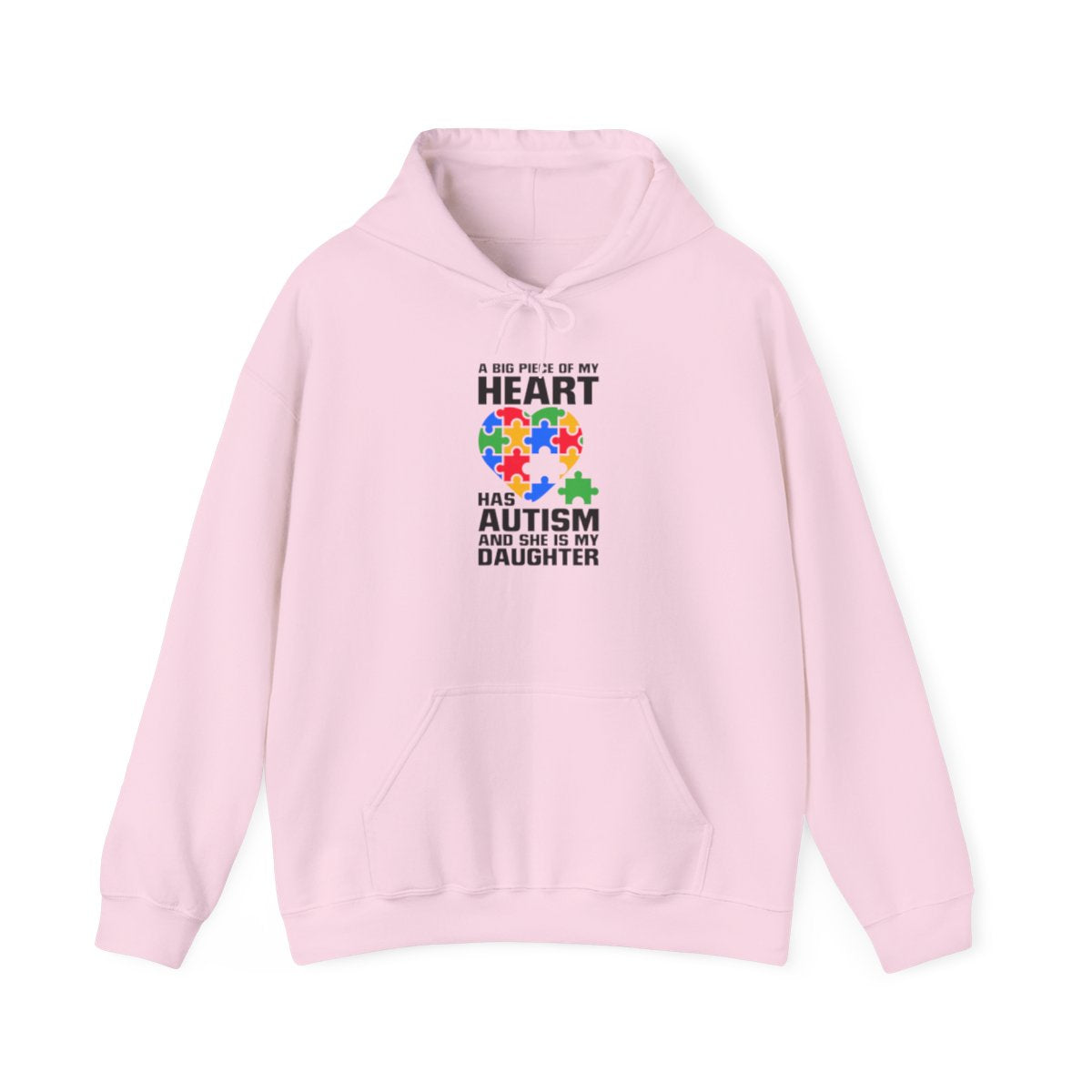 Un gran pedazo de mi corazón (sudadera unisex para adultos)