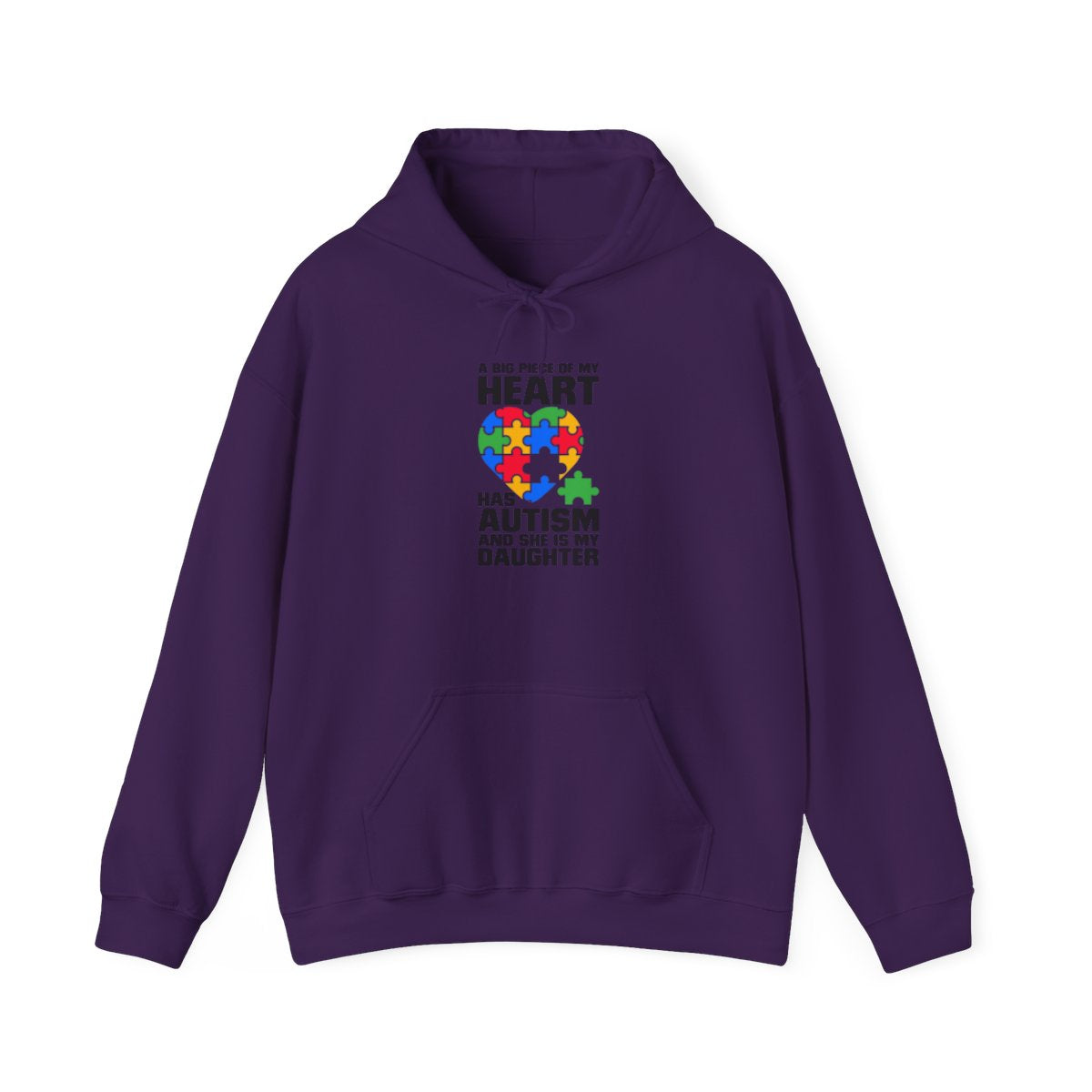 Un gran pedazo de mi corazón (sudadera unisex para adultos)