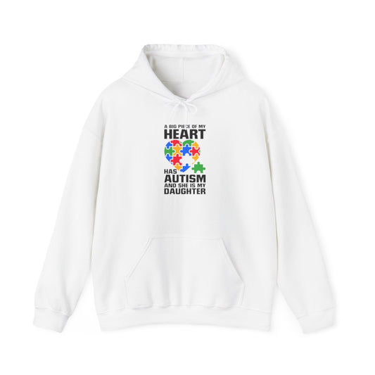 Un gran pedazo de mi corazón (sudadera unisex para adultos)