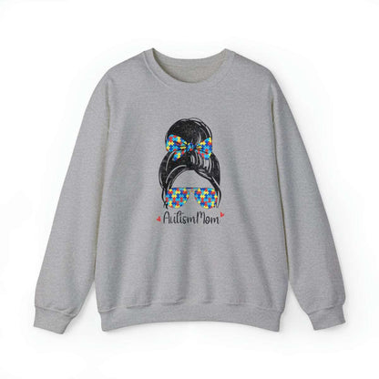 Autism Mom Sweatshirt  A portion of this purchase will go towards the fight to find a cure for Autism - Shirt Source LLC