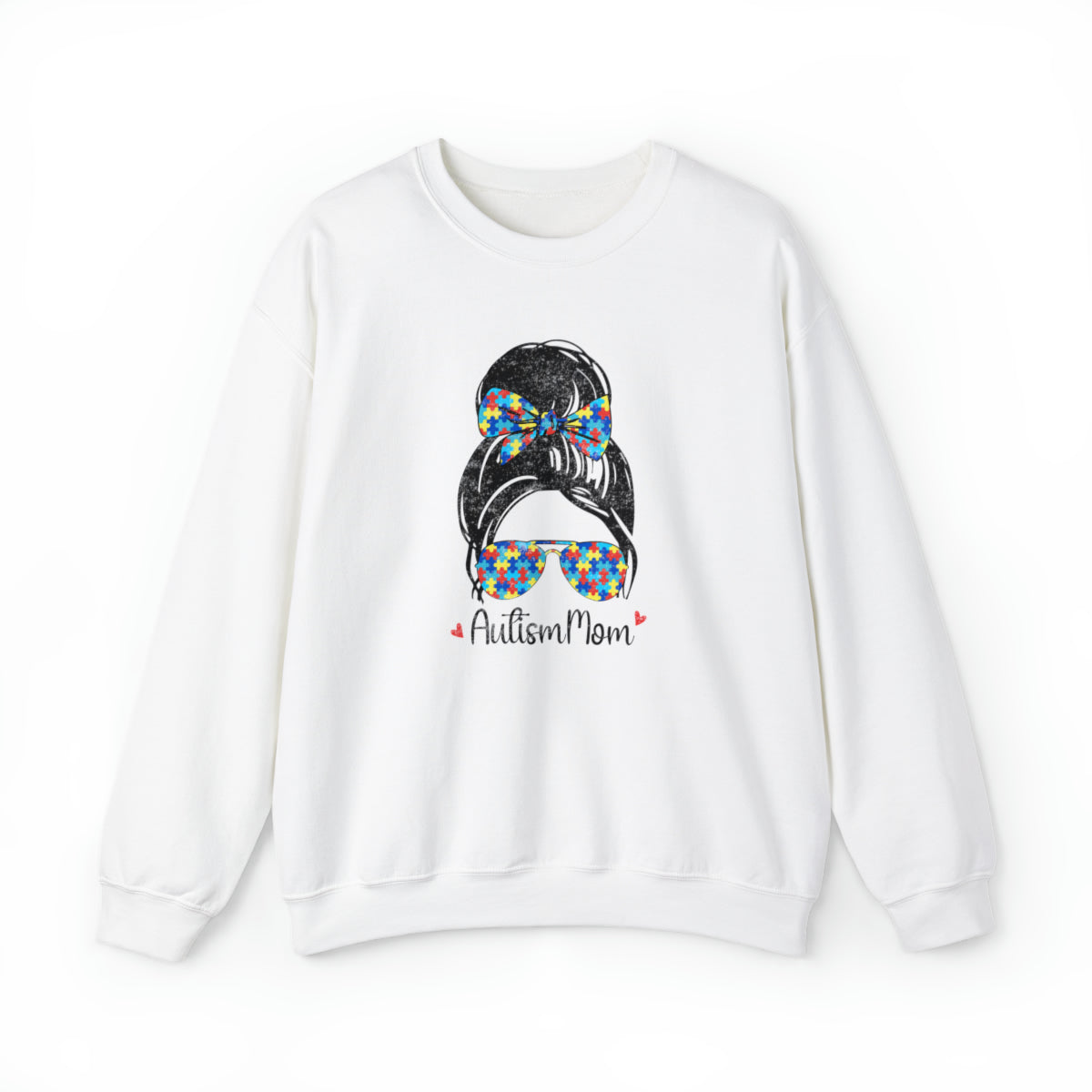 Autism Mom Sweatshirt  A portion of this purchase will go towards the fight to find a cure for Autism - Shirt Source LLC