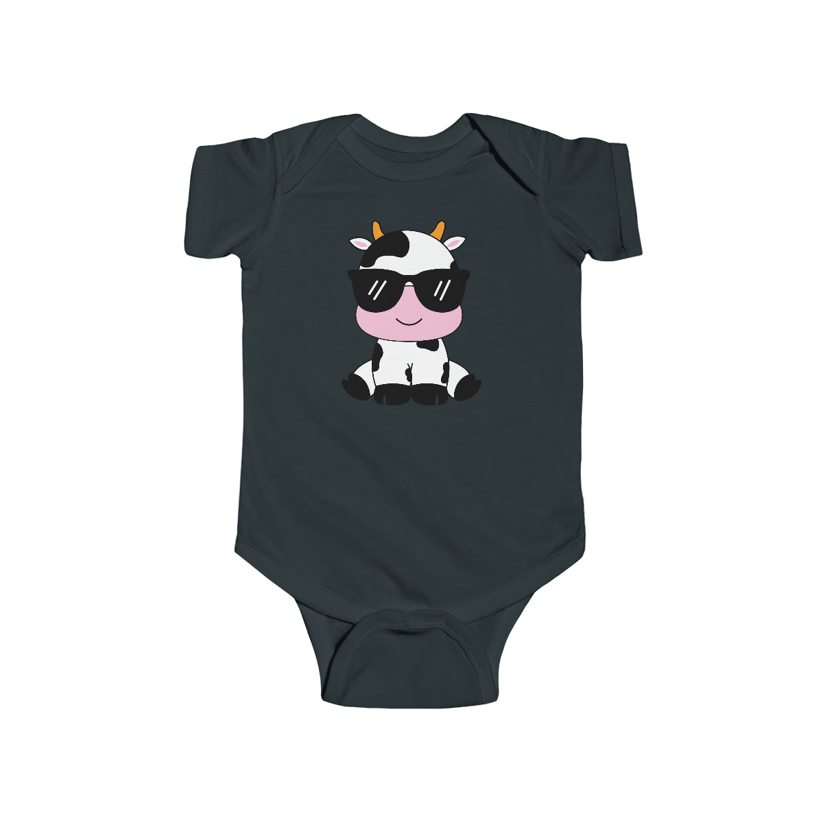 Cute Baby Boy Cow Onesie