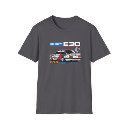 BMW E30 ) T-Shirt unisexe adulte)