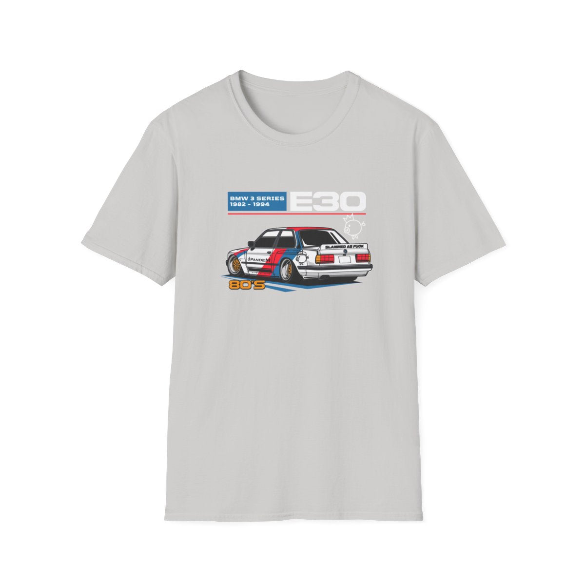 BMW E30 ) T-Shirt unisexe adulte)