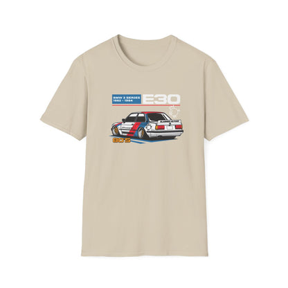 BMW E30 ) T-Shirt unisexe adulte)