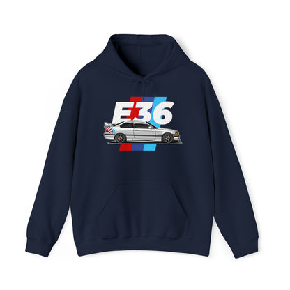 BMW E36 Adult Unisex Hoodie