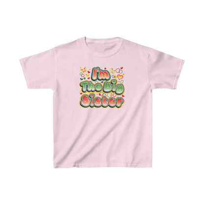 Soy la hermana mayor (camiseta para niños)