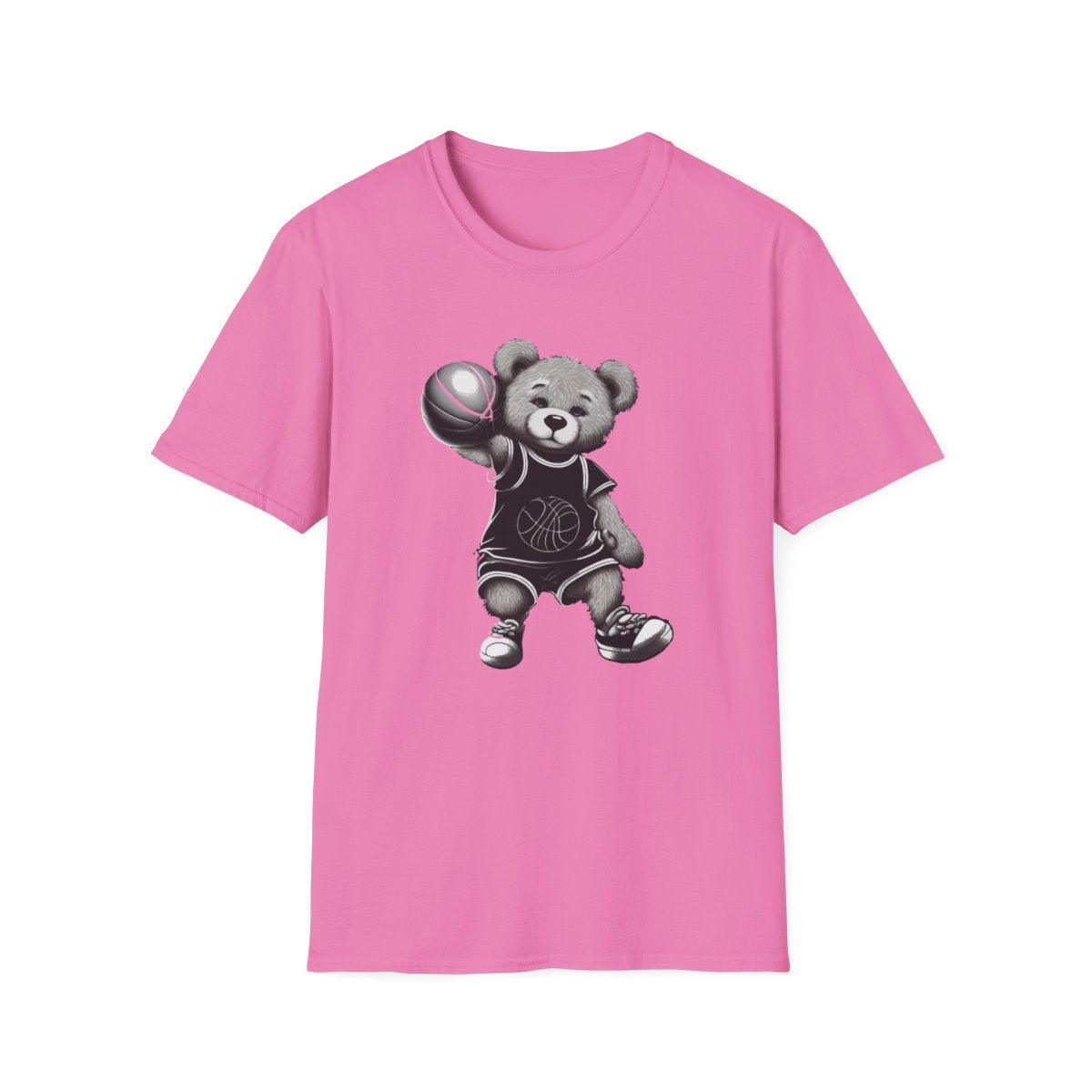 Basketball Bear (Men's T-shirt)