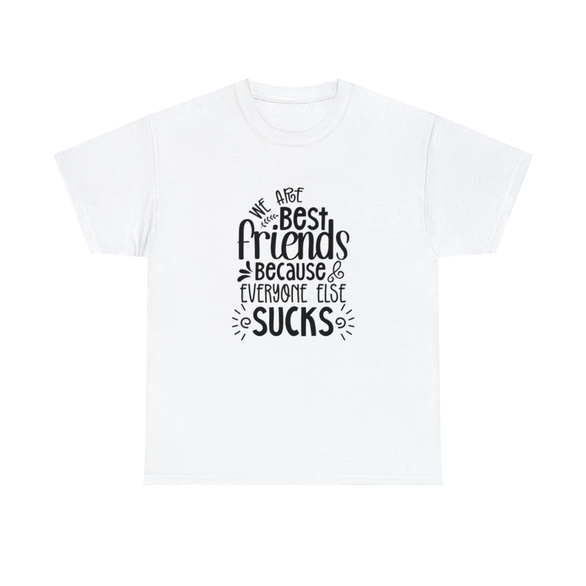 Somos mejores amigos (Camiseta unisex para adultos)