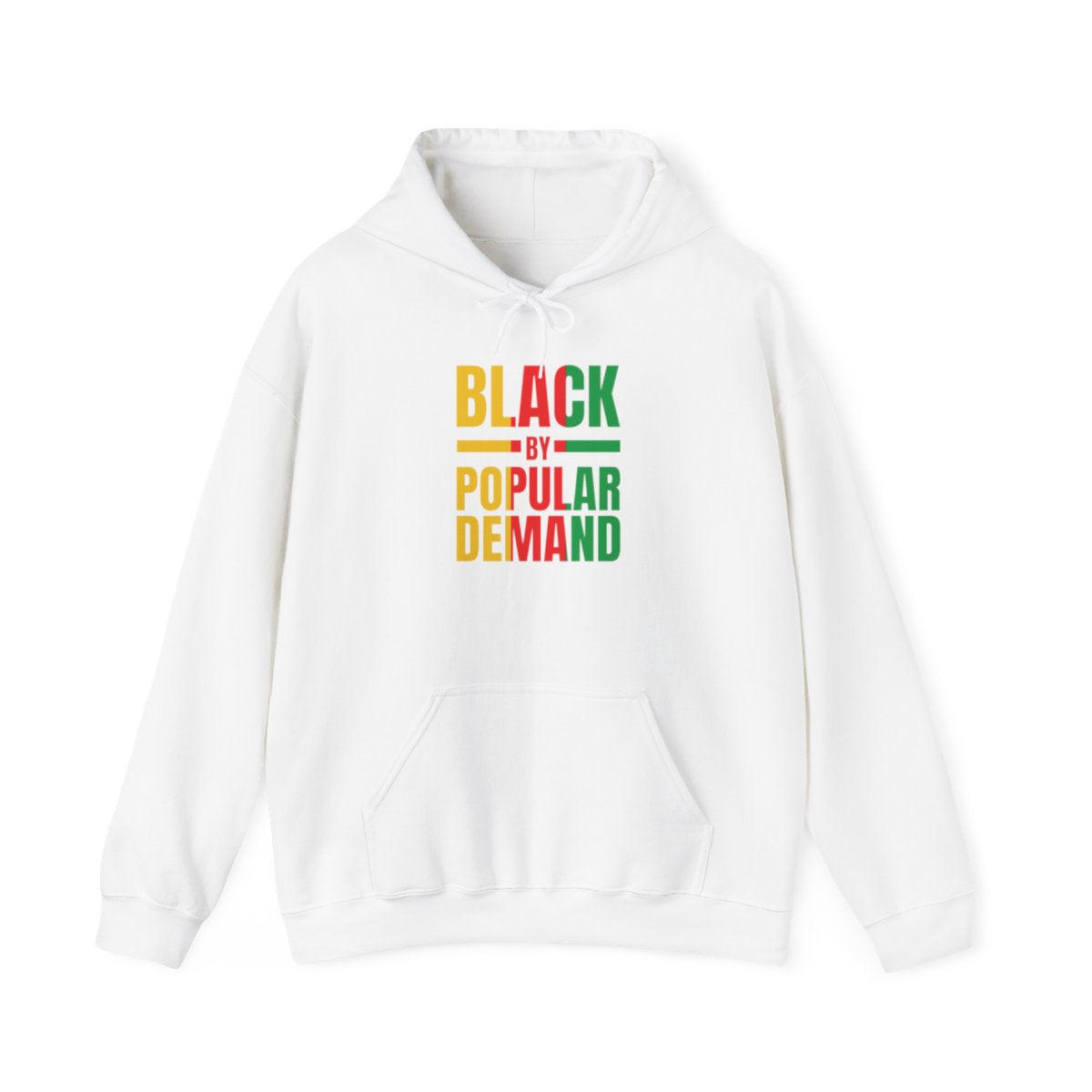 Sudadera con capucha unisex para adultos de color negro por demanda popular