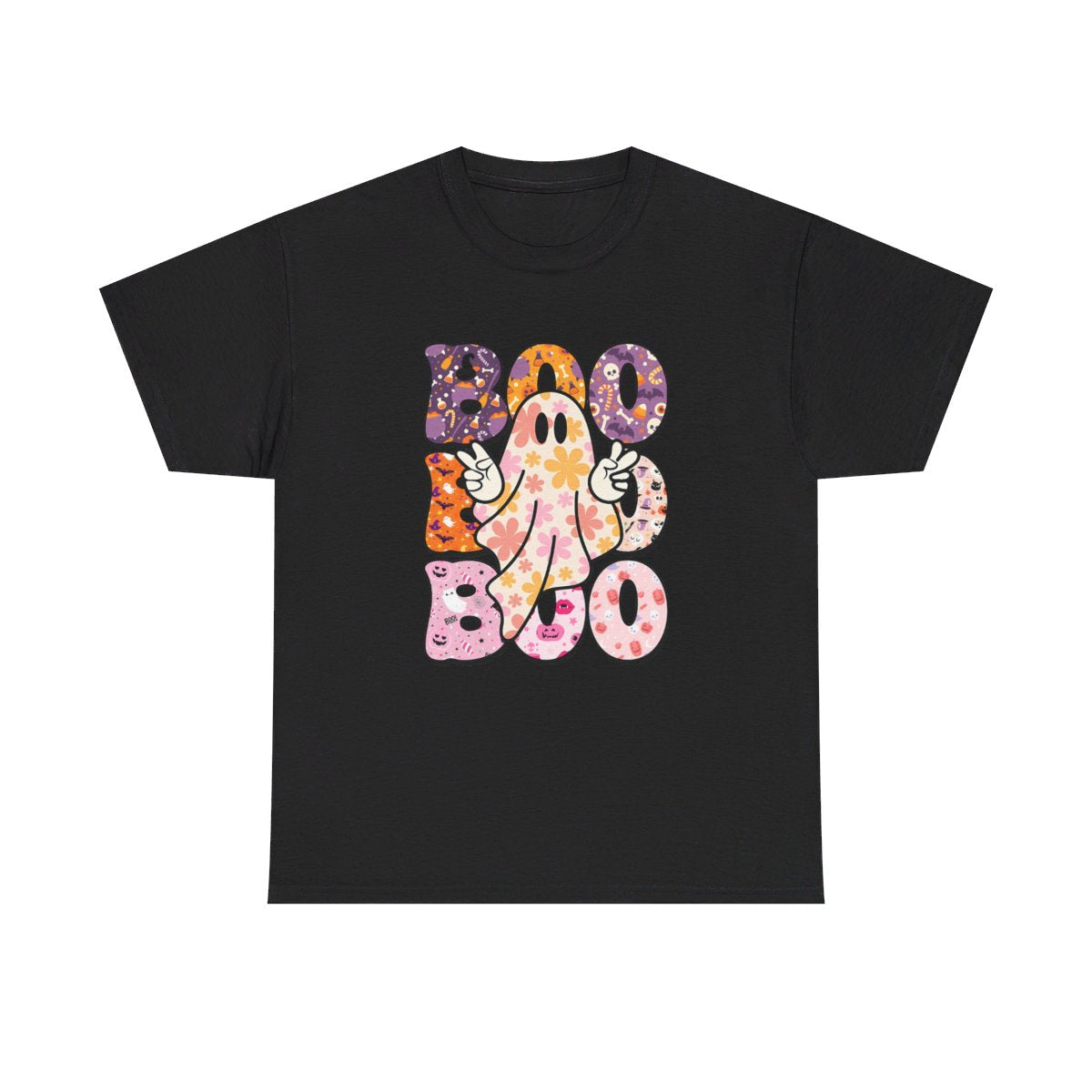 Boo Peace Ghost (Adult T-Shirt)