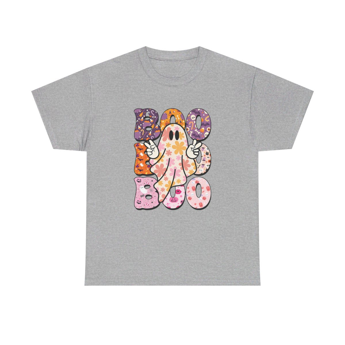 Boo Peace Ghost (Adult T-Shirt)