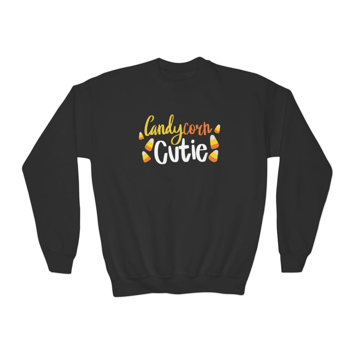 Candy Corn Cutie (Kids Sweatshirt)