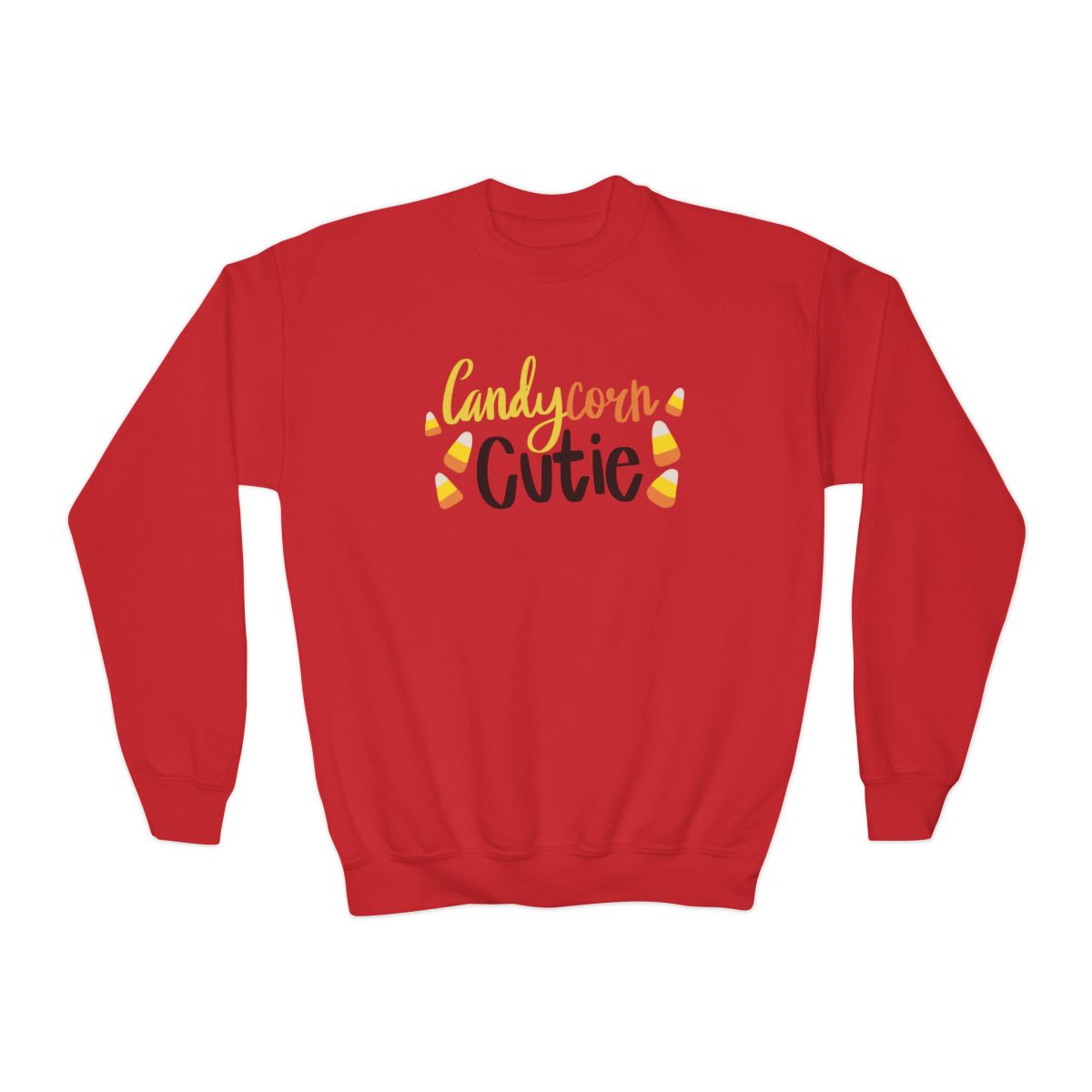 Candy Corn Cutie (Kids Sweatshirt)