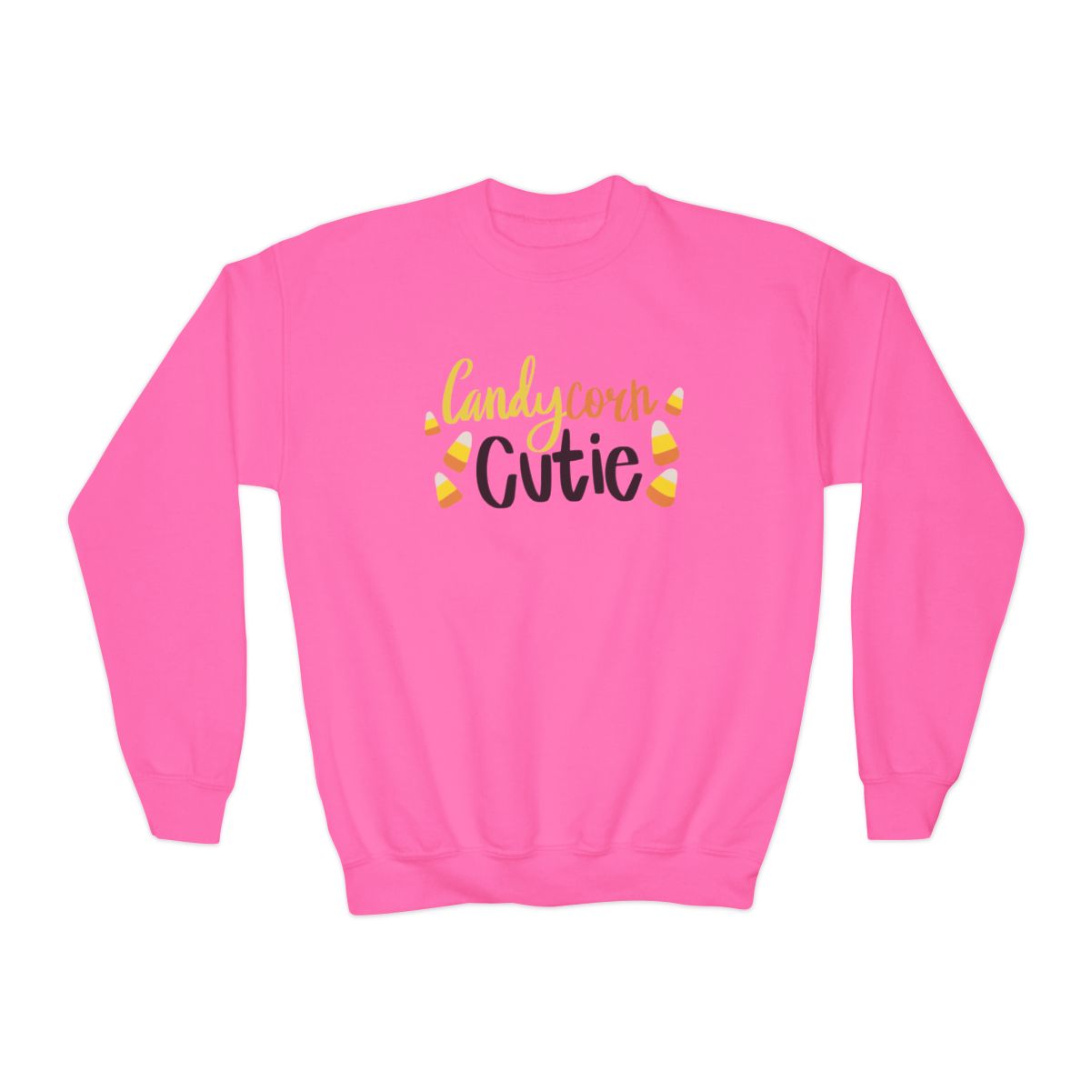 Candy Corn Cutie (Kids Sweatshirt)