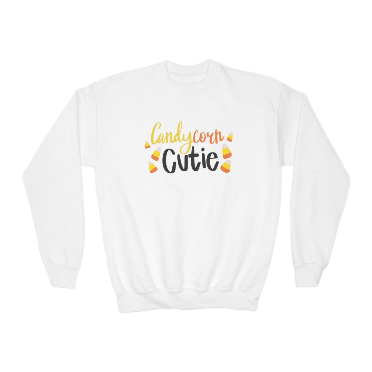 Candy Corn Cutie (Kids Sweatshirt)