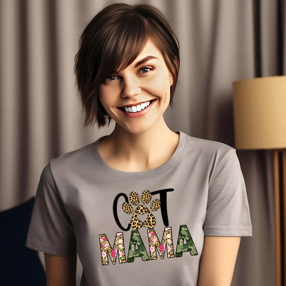 Cat Mama (Camiseta de mujer)