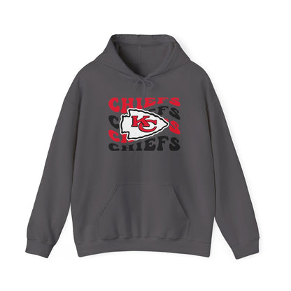 KC Chiefs Wave (Adult Unisex - Hoodie)