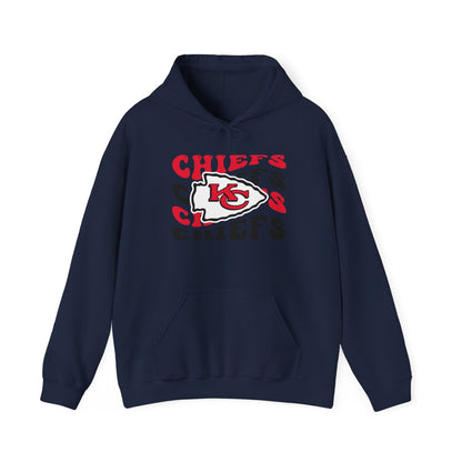 KC Chiefs Wave (Adult Unisex - Hoodie)