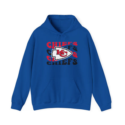 KC Chiefs Wave (Adult Unisex - Hoodie)