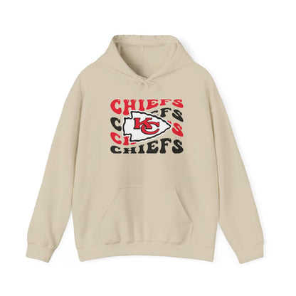 KC Chiefs Wave (Adult Unisex - Hoodie)