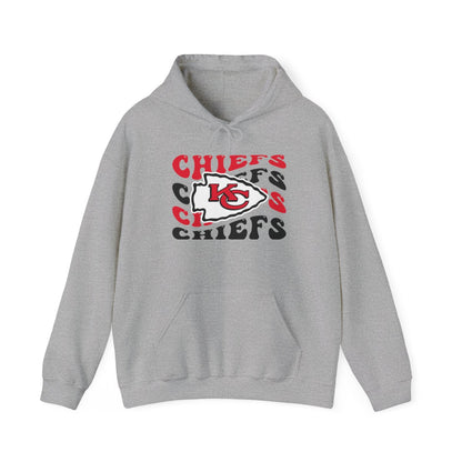 KC Chiefs Wave (Adult Unisex - Hoodie)