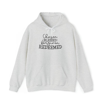 Chosen, Blessed & Forgiven (Unisex Adult Hoodie)