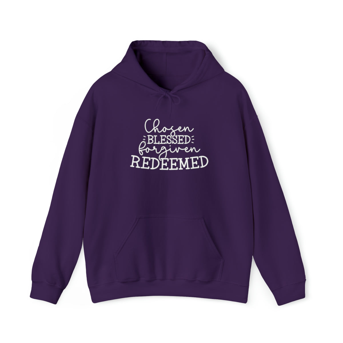 Chosen, Blessed & Forgiven (Unisex Adult Hoodie)