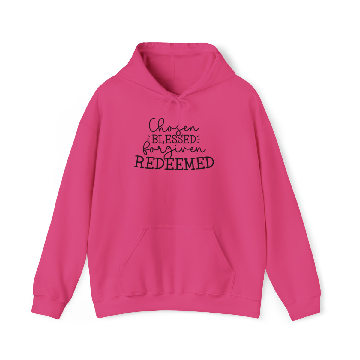 Chosen, Blessed & Forgiven (Unisex Adult Hoodie)