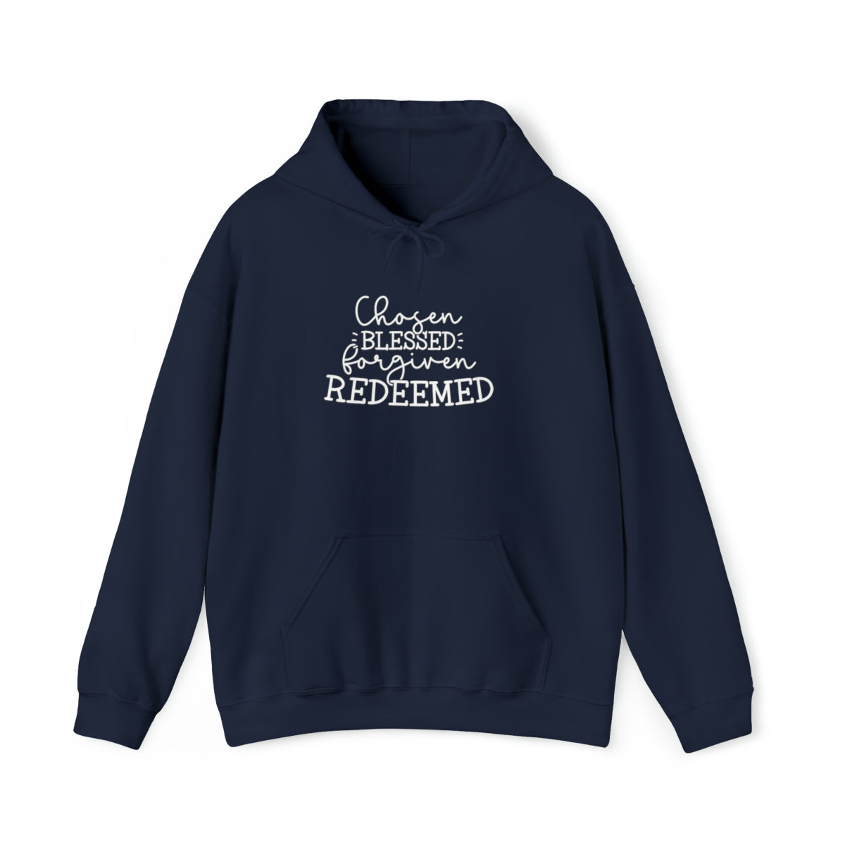 Elegidos, bendecidos y perdonados (sudadera unisex para adultos)