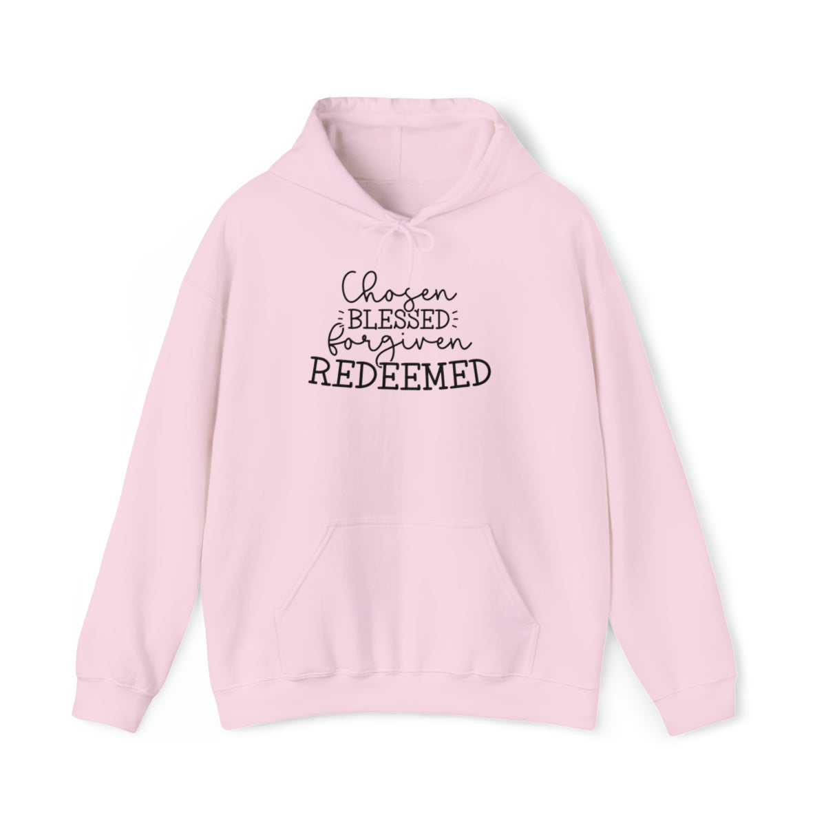 Chosen, Blessed & Forgiven (Unisex Adult Hoodie)