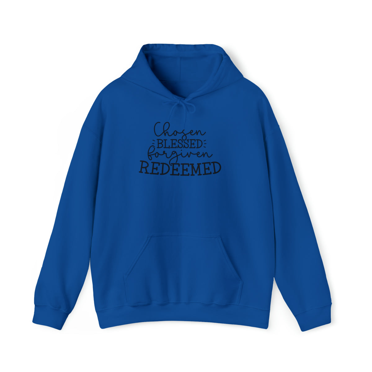 Elegidos, bendecidos y perdonados (sudadera unisex para adultos)