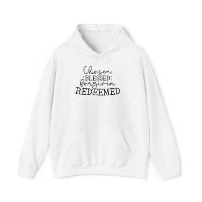 Chosen, Blessed & Forgiven (Unisex Adult Hoodie)