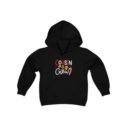 Sudadera unisex con capucha para niños Cousin Crew