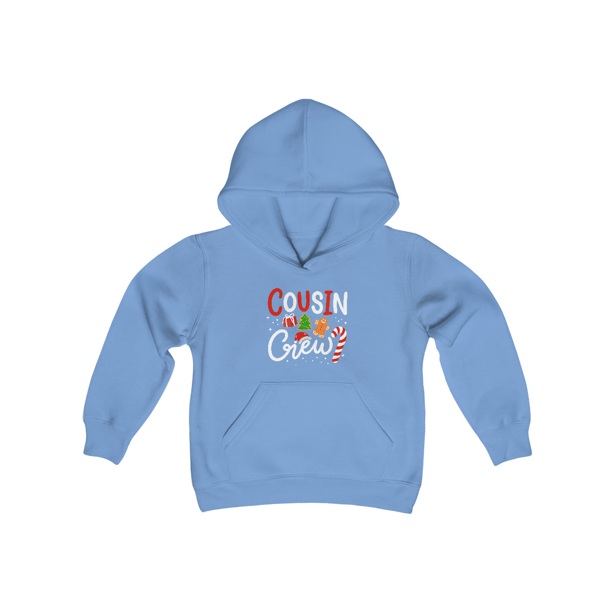 Sudadera unisex con capucha para niños Cousin Crew