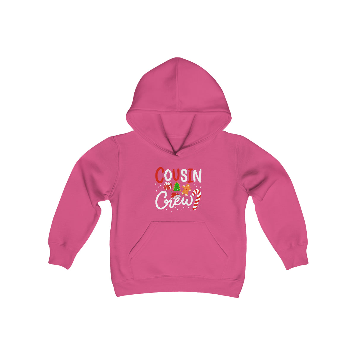 Sudadera unisex con capucha para niños Cousin Crew