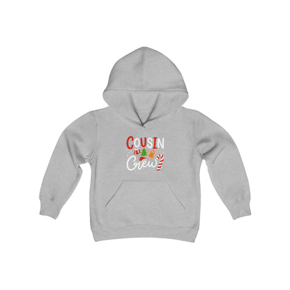 Sudadera unisex con capucha para niños Cousin Crew