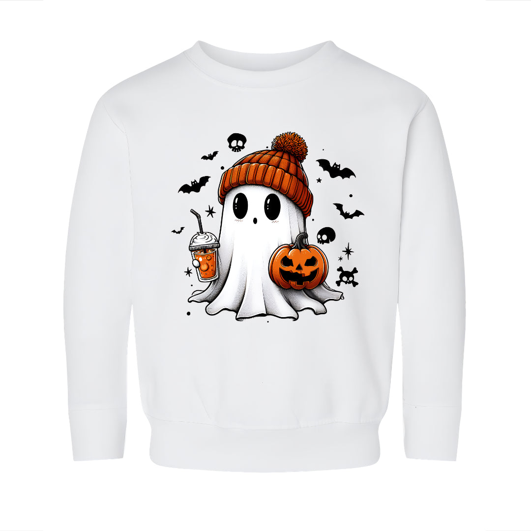 Cute Little Ghost - Kids Sweatshirt