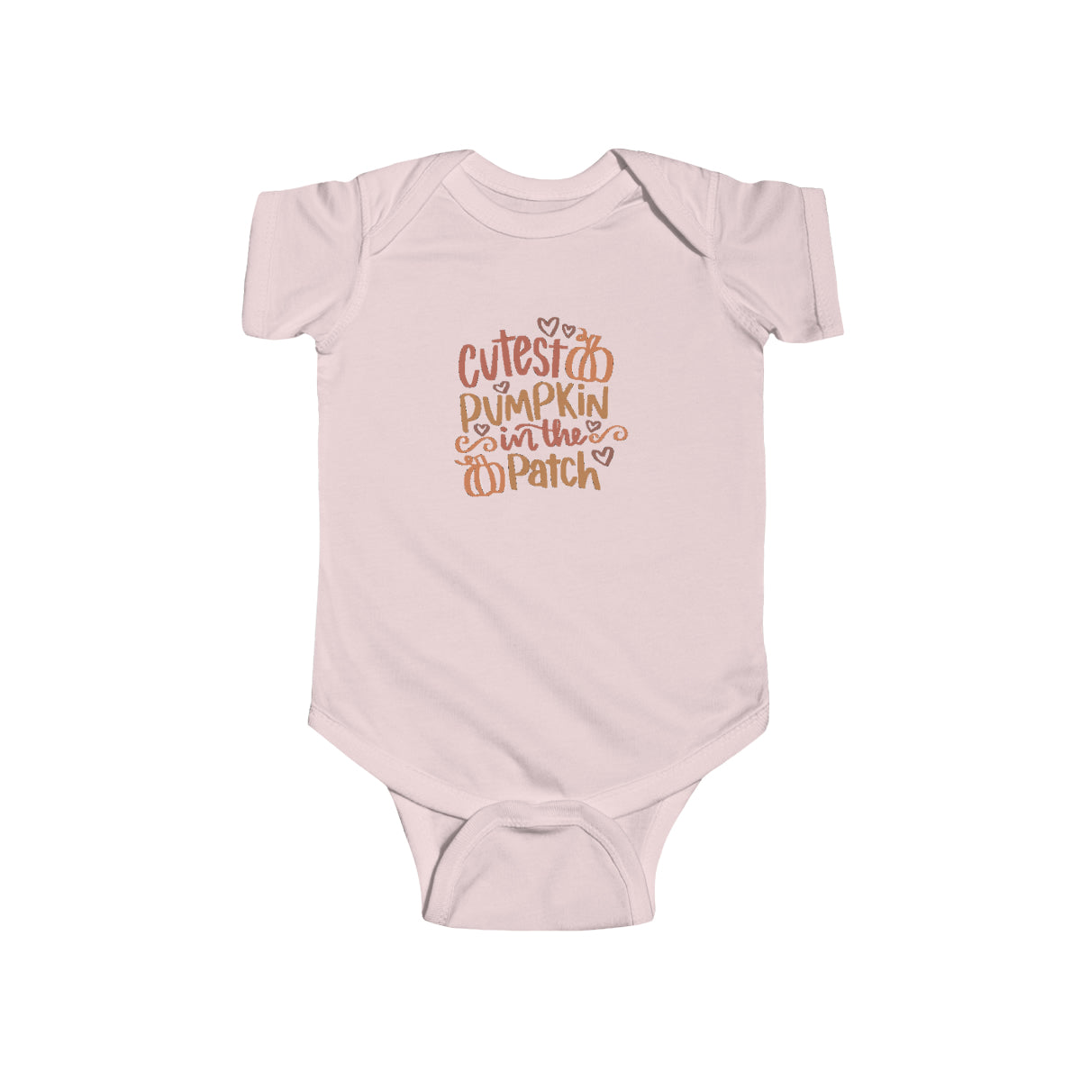 Cutest Pumpkin In The Patch (Unisex Baby Onesie)