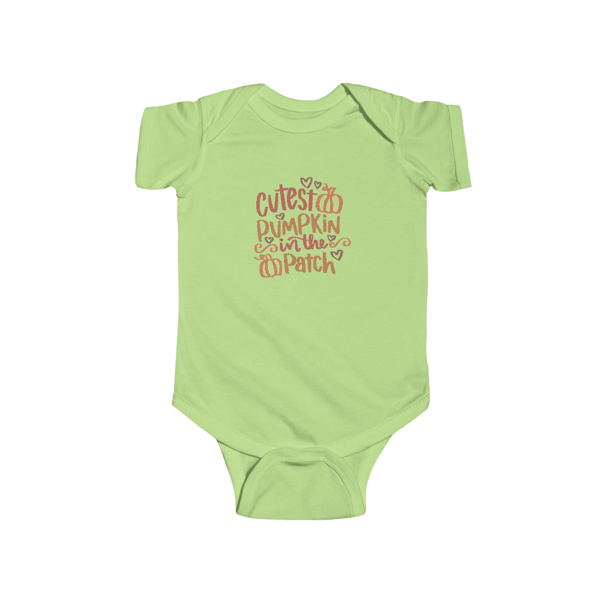 Cutest Pumpkin In The Patch (Unisex Baby Onesie)